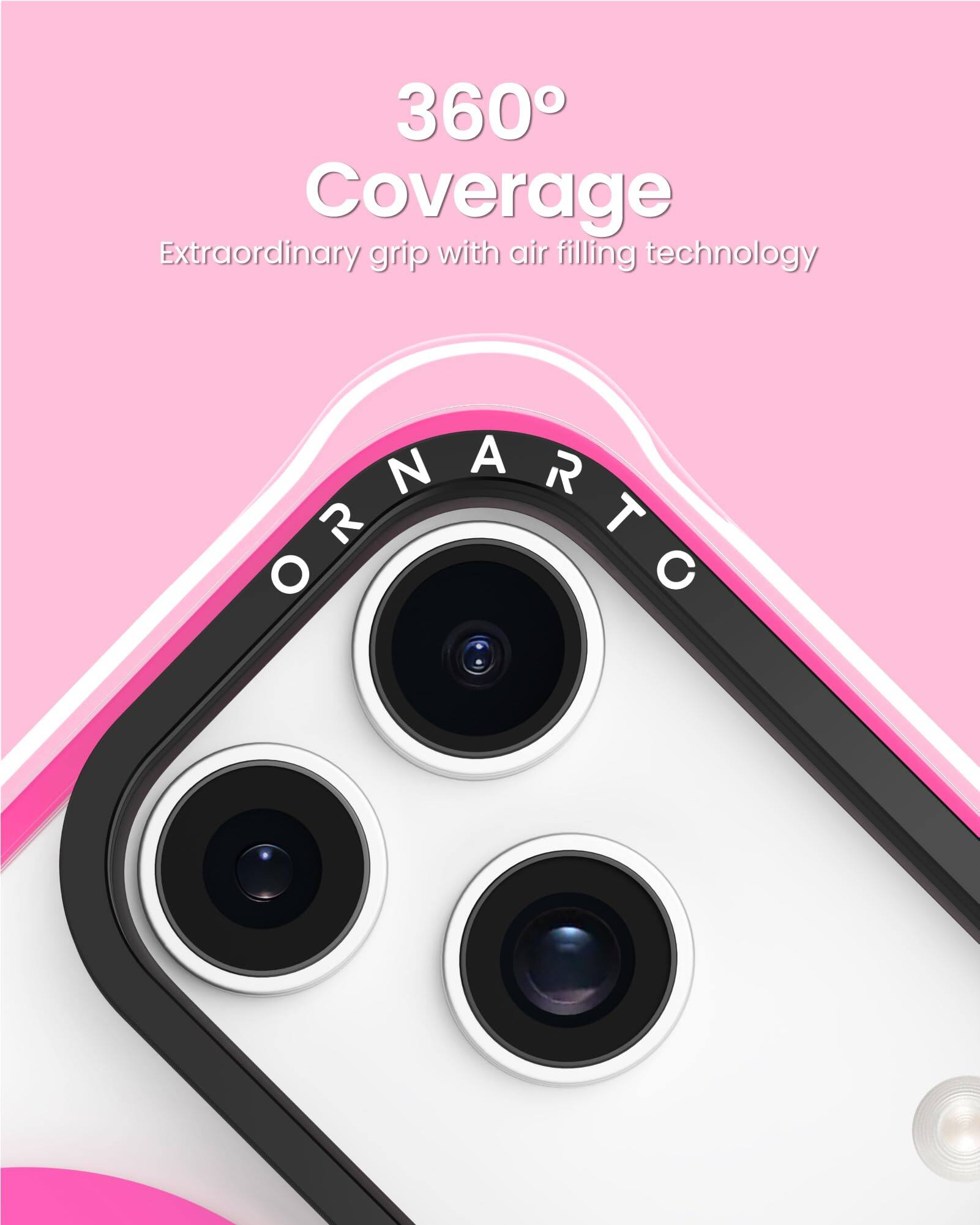 360° Coverage  
Extraordinary grip with air filling technology