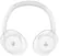 Left. Tronsmart - Q20S Hybrid Active Noise Cancelling Headphones, Comfort Wireless Over-Ear Headsets, 60H Playtime, Hi-Res Audio Deep Bass - White.