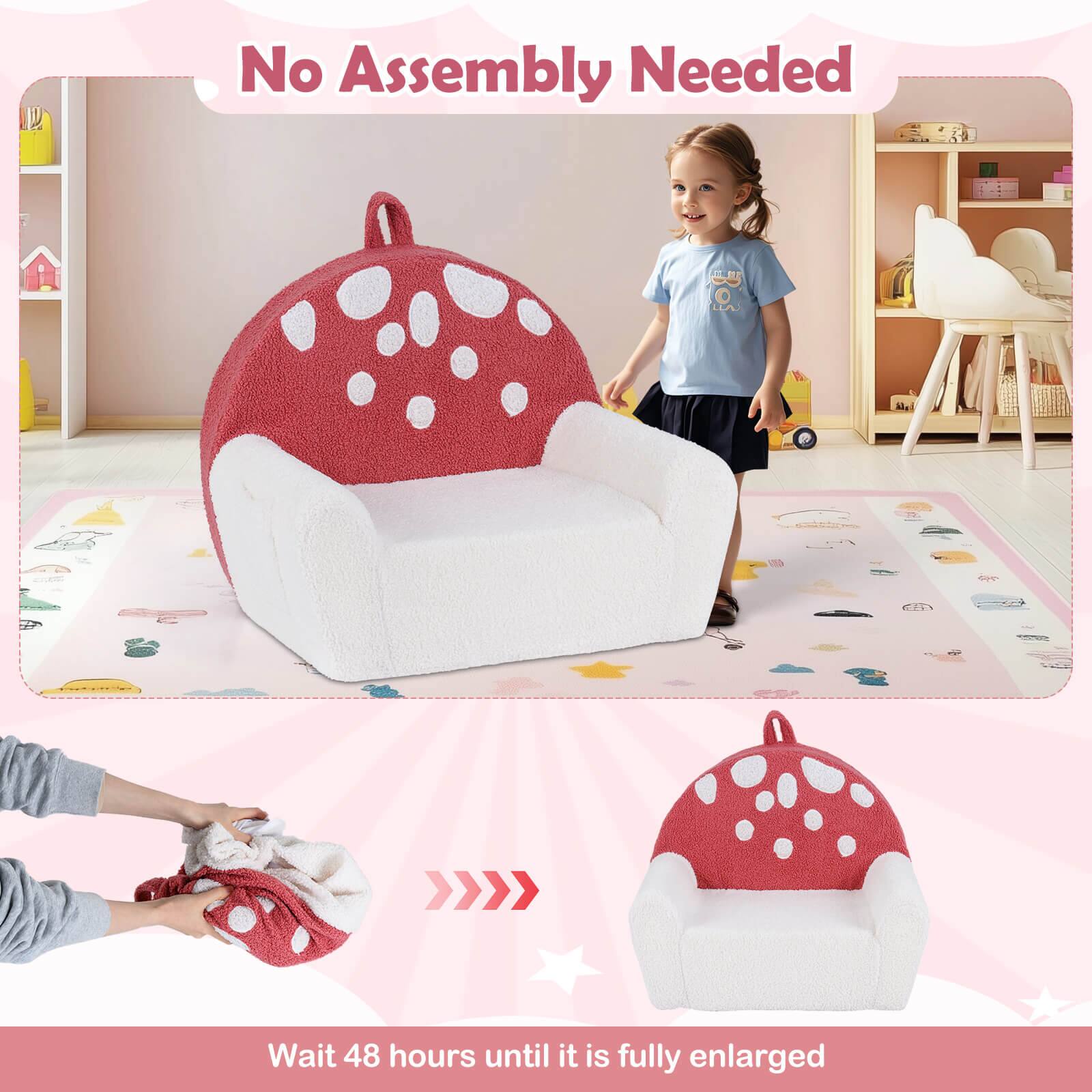 No Assembly Needed

Wait 48 hours until it is fully enlarged