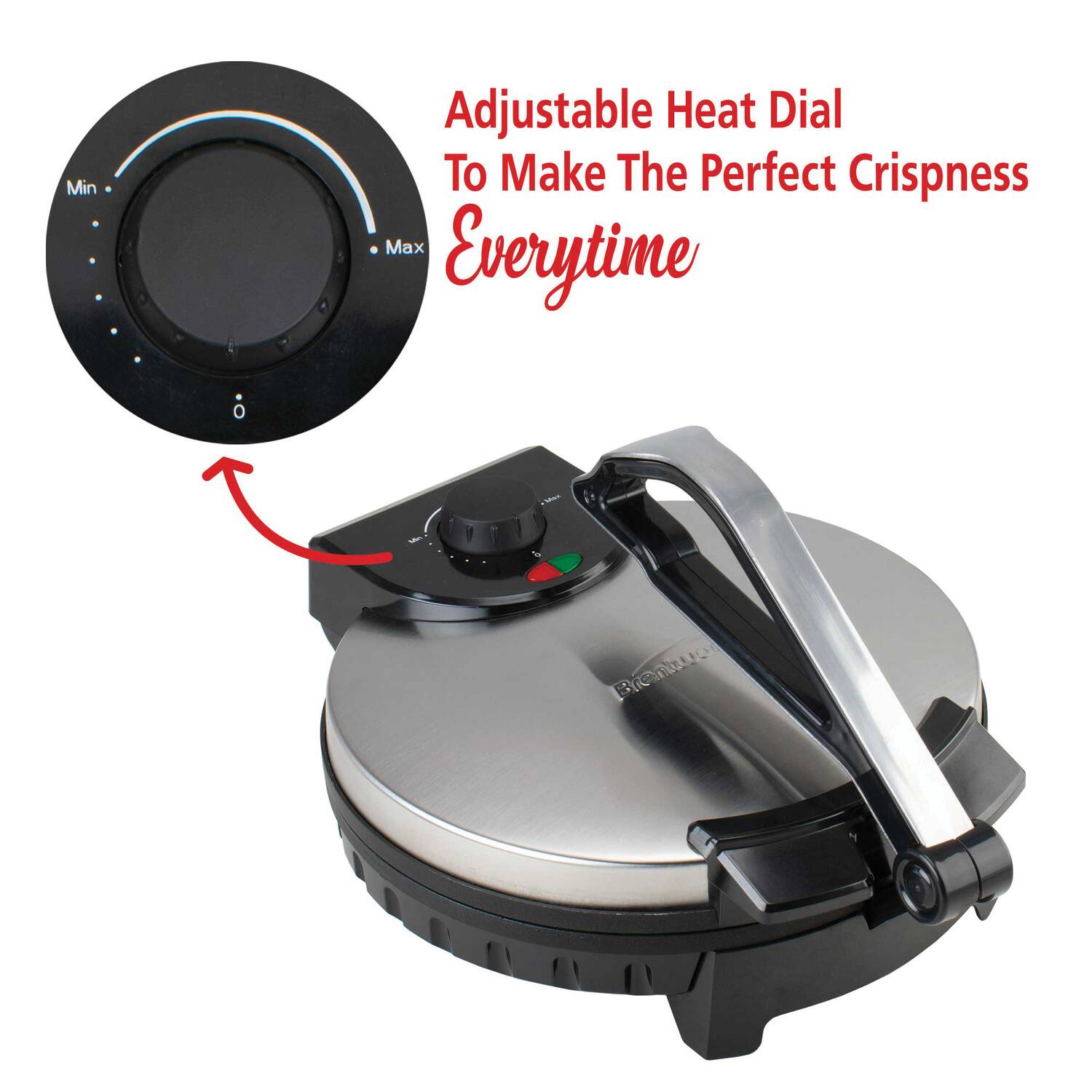 Adjustable Heat Dial To Make The Perfect Crispness Everytime