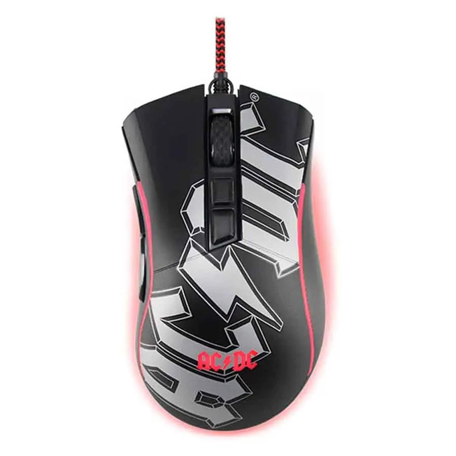 Subsonic - Sa5612-a1 Wired Optical Gaming Mouse For Pc, 7 Buttons (ac/dc) - Wired - Black