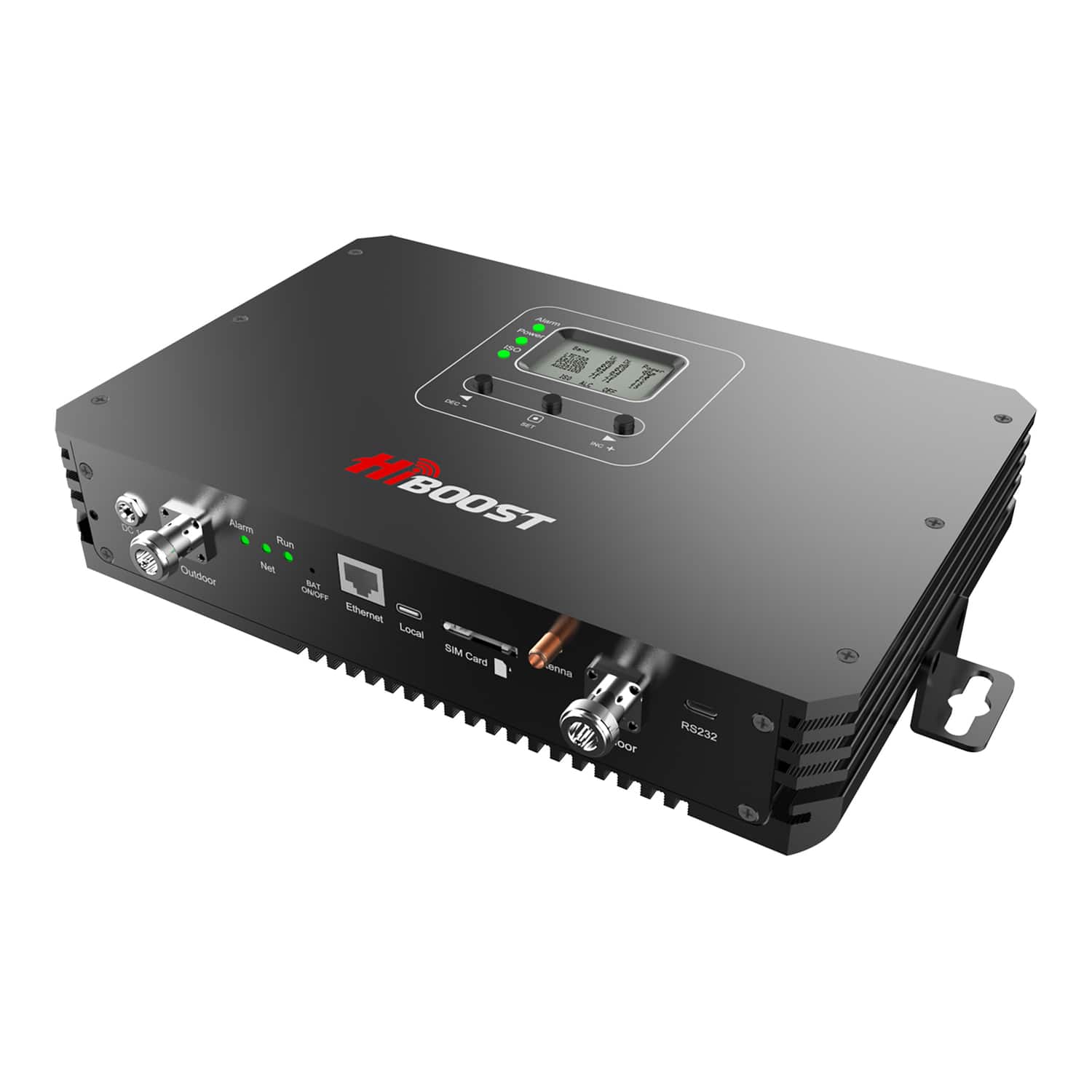 HiBoost - Pro25-5s-btw Slw 30k Cellular Signal Booster For Office, Pro25-5s-btw - Black