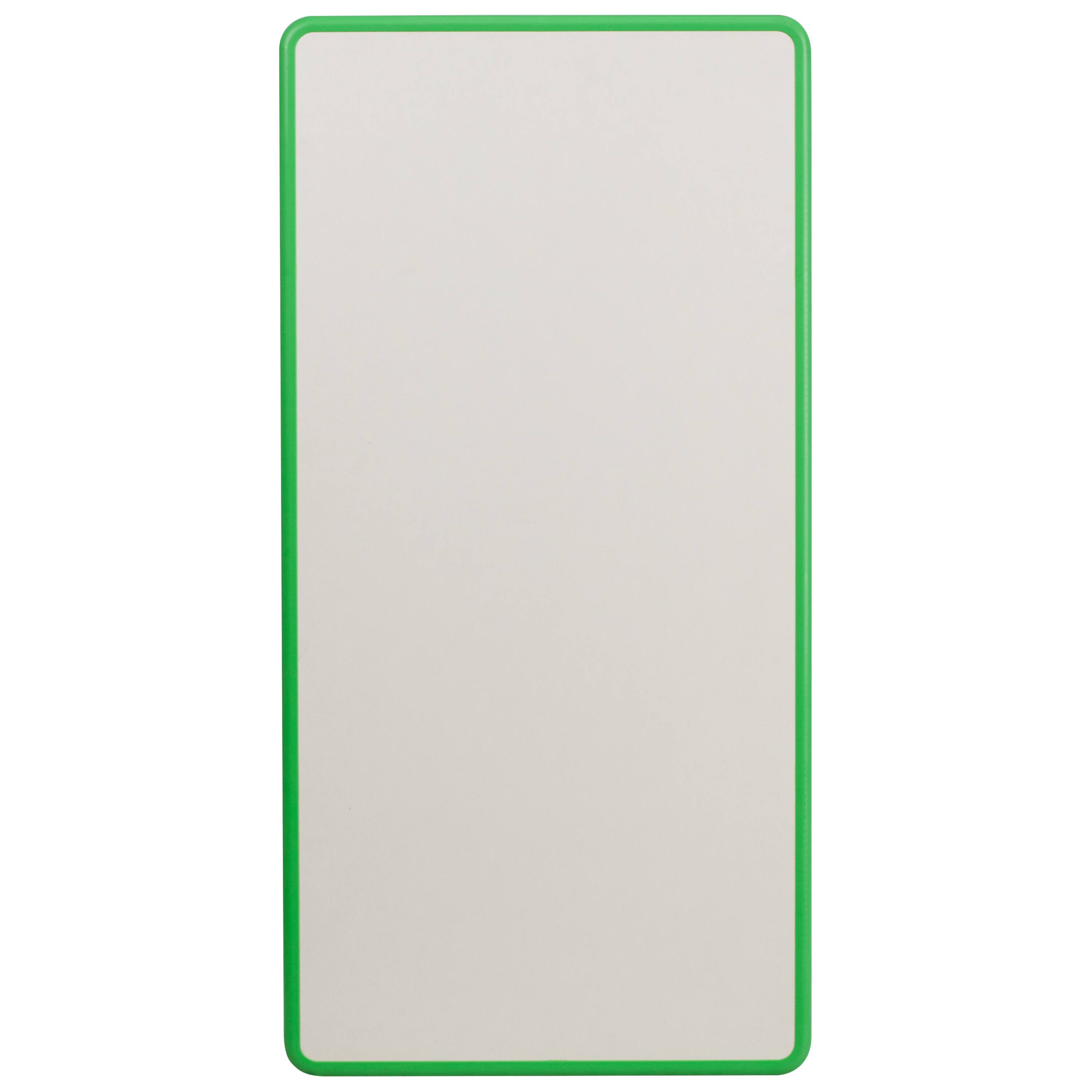 Alt View 14. Alamont Home - Wren 23.625"W x 47.25"L Rectangular Green Plastic Activity Table with Grey Top - Green.
