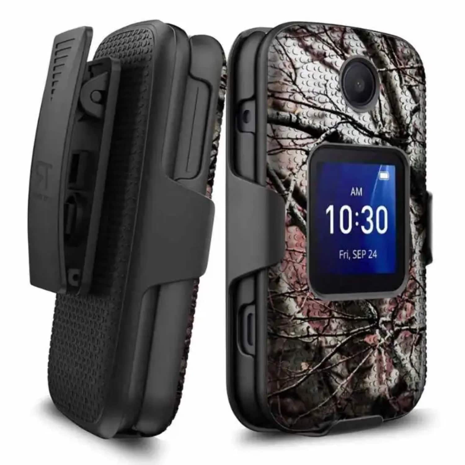 RomeTech - Rome Tech Shell Holster Case for TCL Flip - Camo Tree