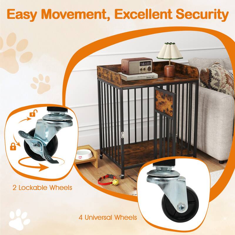 Easy Movement, Excellent Security

MOSER ONE

2 Lockable Wheels

4 Universal Wheels