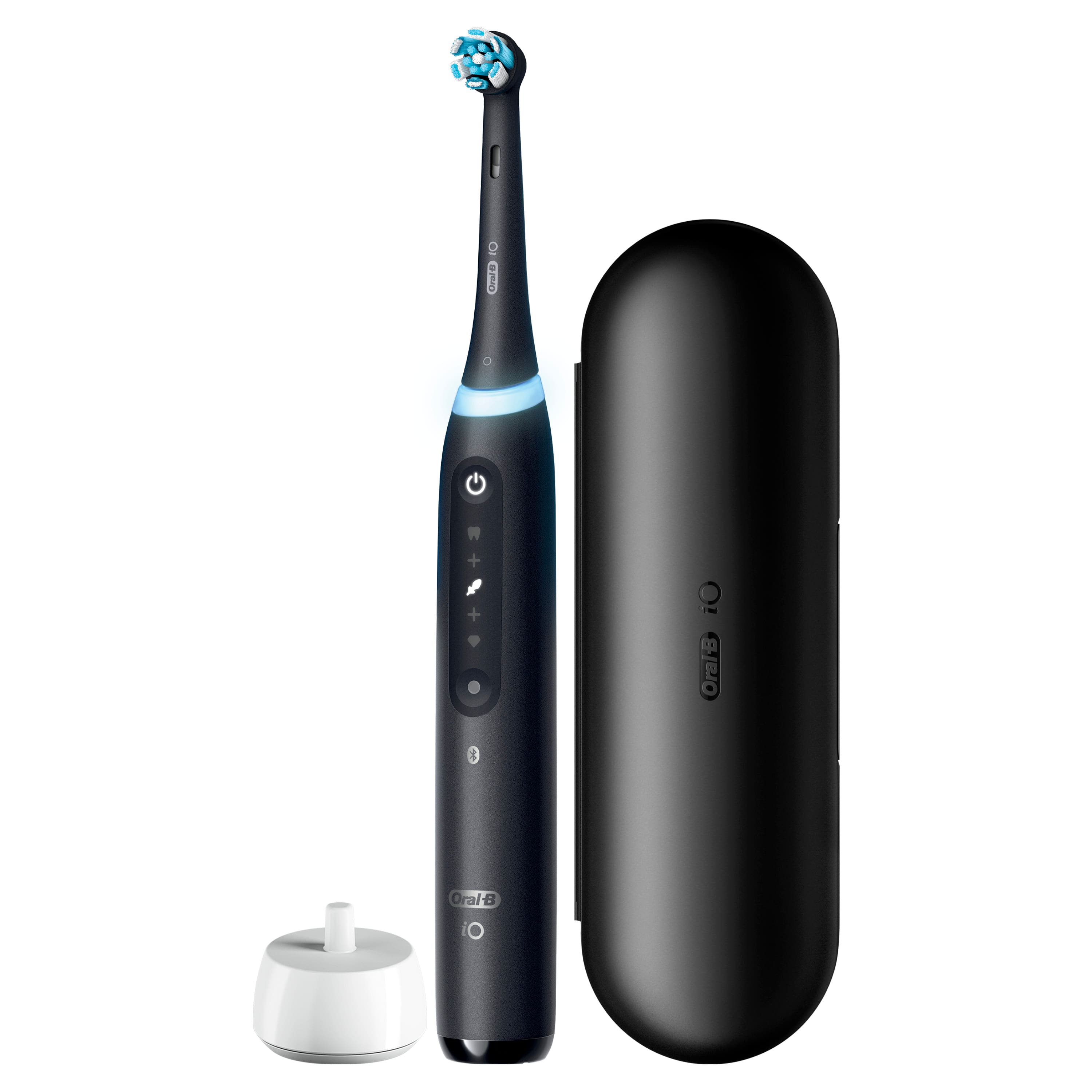 Oral-B - iO Series 5 Rechargeable Electric Toothbrush w/Brush Head - Black