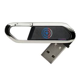 Keyscaper - Marvel Sigil USB 64GB Clip Style Flash Drive - Captain America