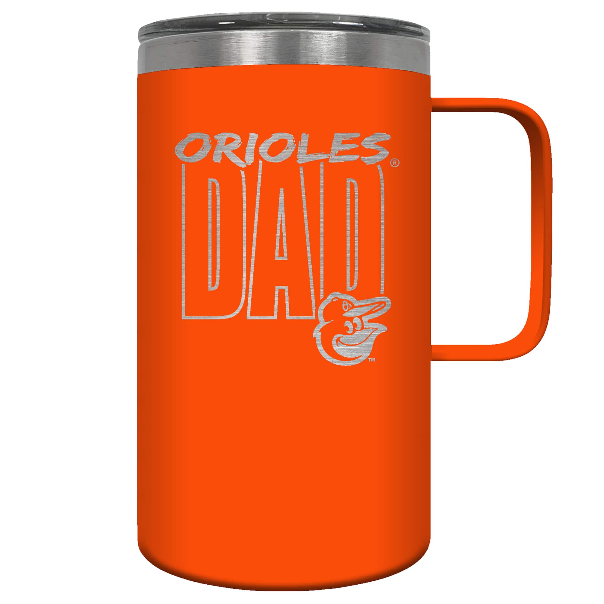 Great American Products - Baltimore Orioles Dad 18oz. Hustle Travel Mug - Multicolor price history on PriceWatchPro