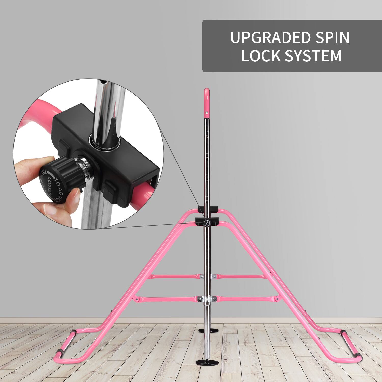 UPGRADED SPIN LOCK SYSTEM