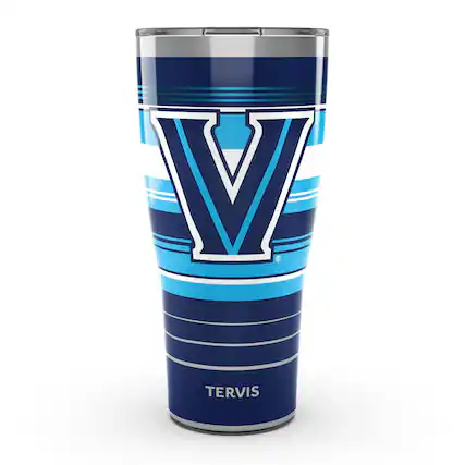 Front. Tervis - Villanova Wildcats 30oz. Hype Stripes Stainless Steel Tumbler - Multicolor.