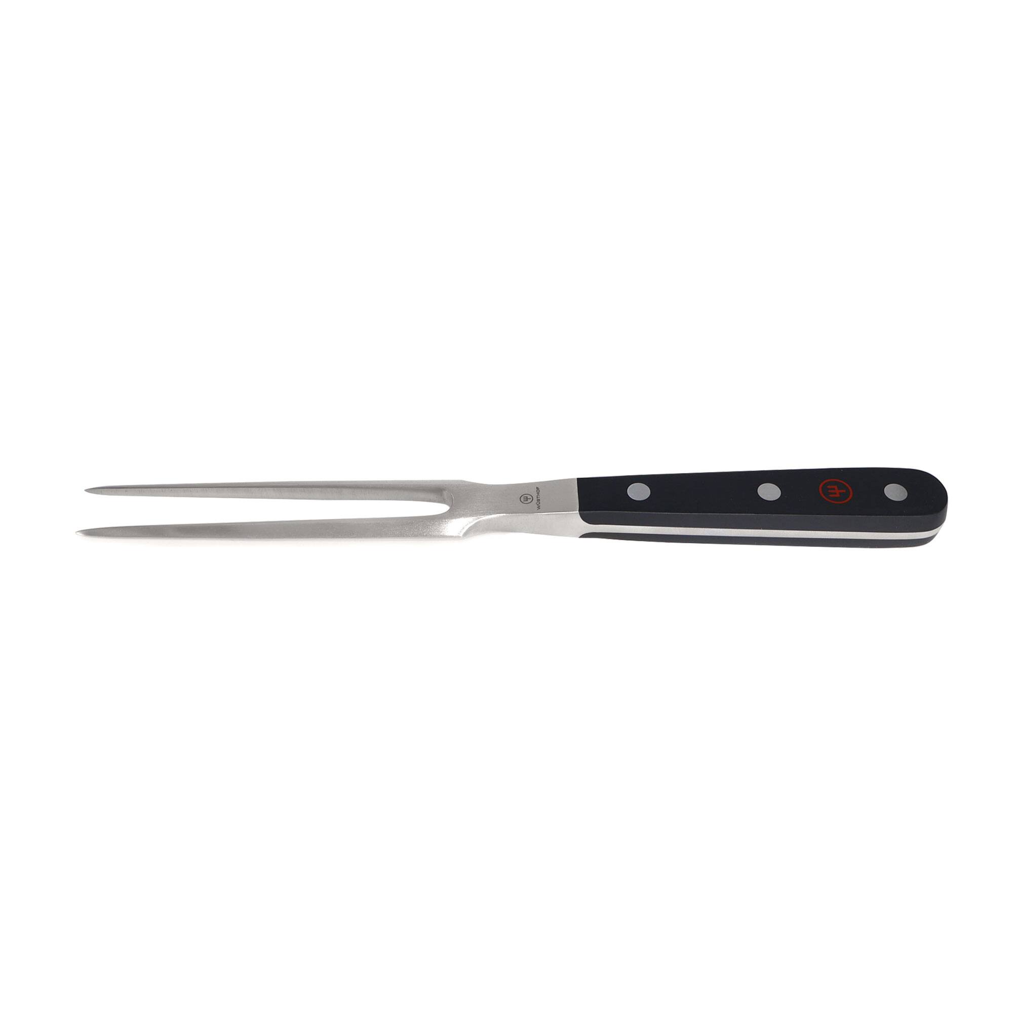 Left. Wusthof - Wusthof Classic 2-Piece Carving Set - 1120160204 - Black.