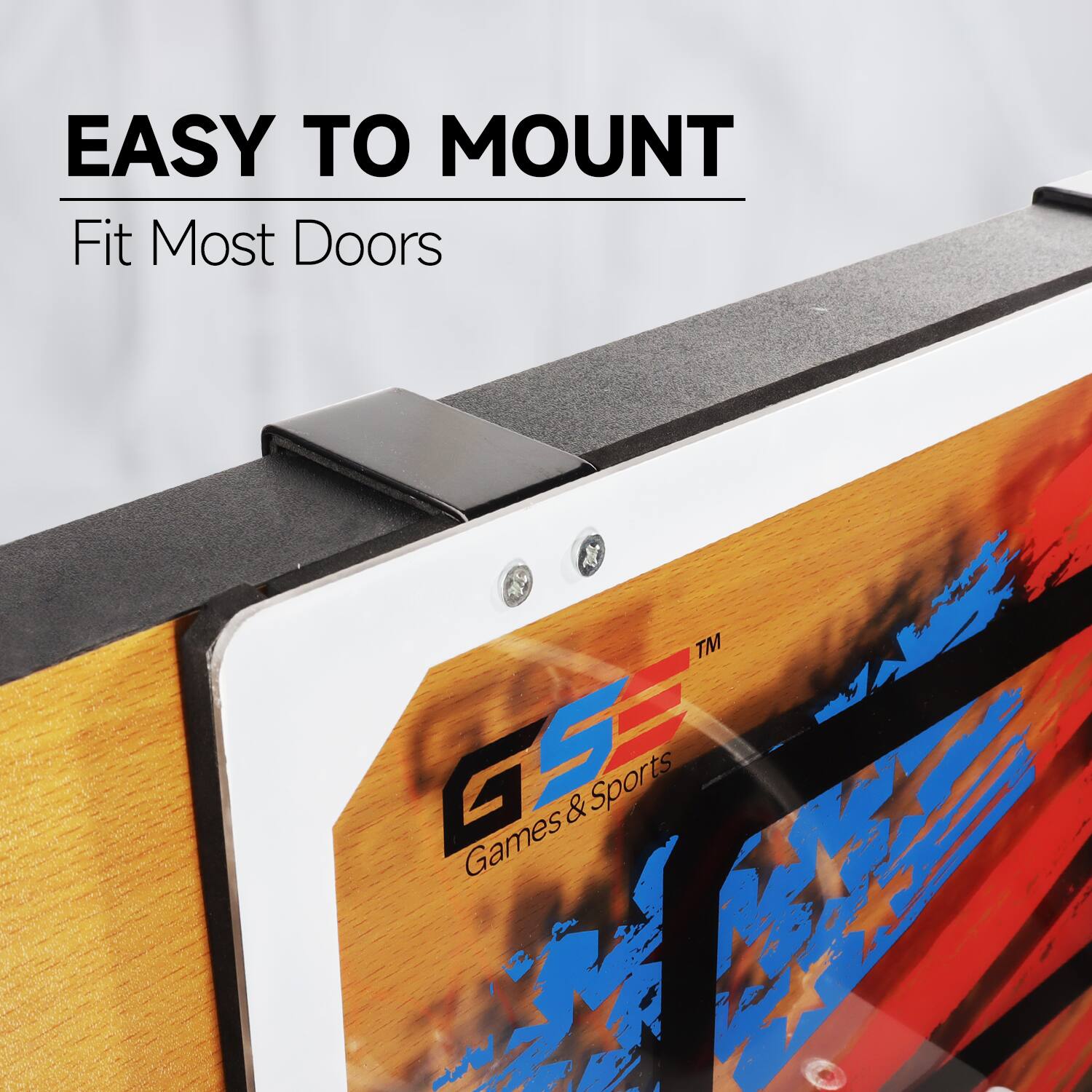 EASY TO MOUNT Fit Most Doors Games & Sports TM 4 S