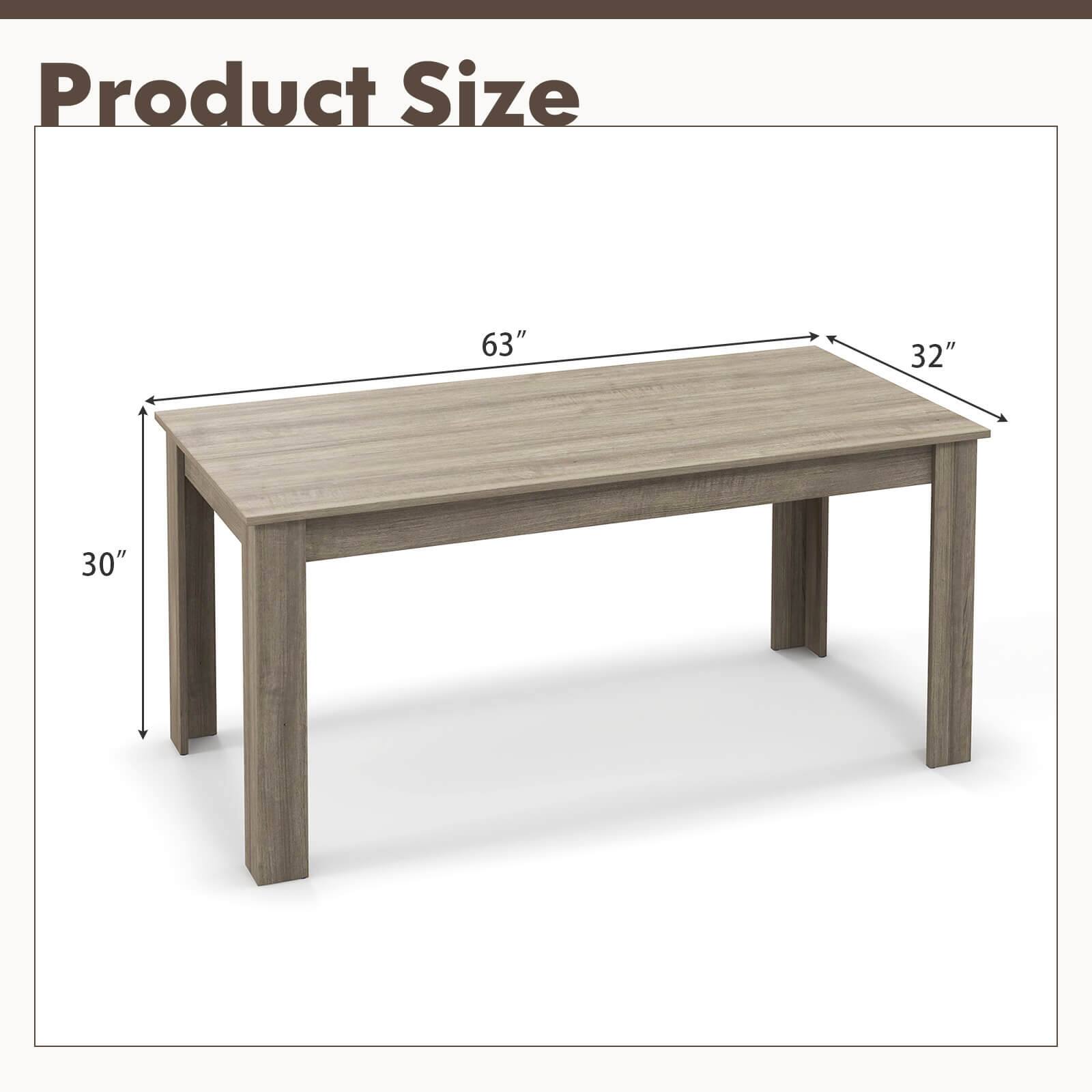 Product Size  
63" x 32" x 30"
