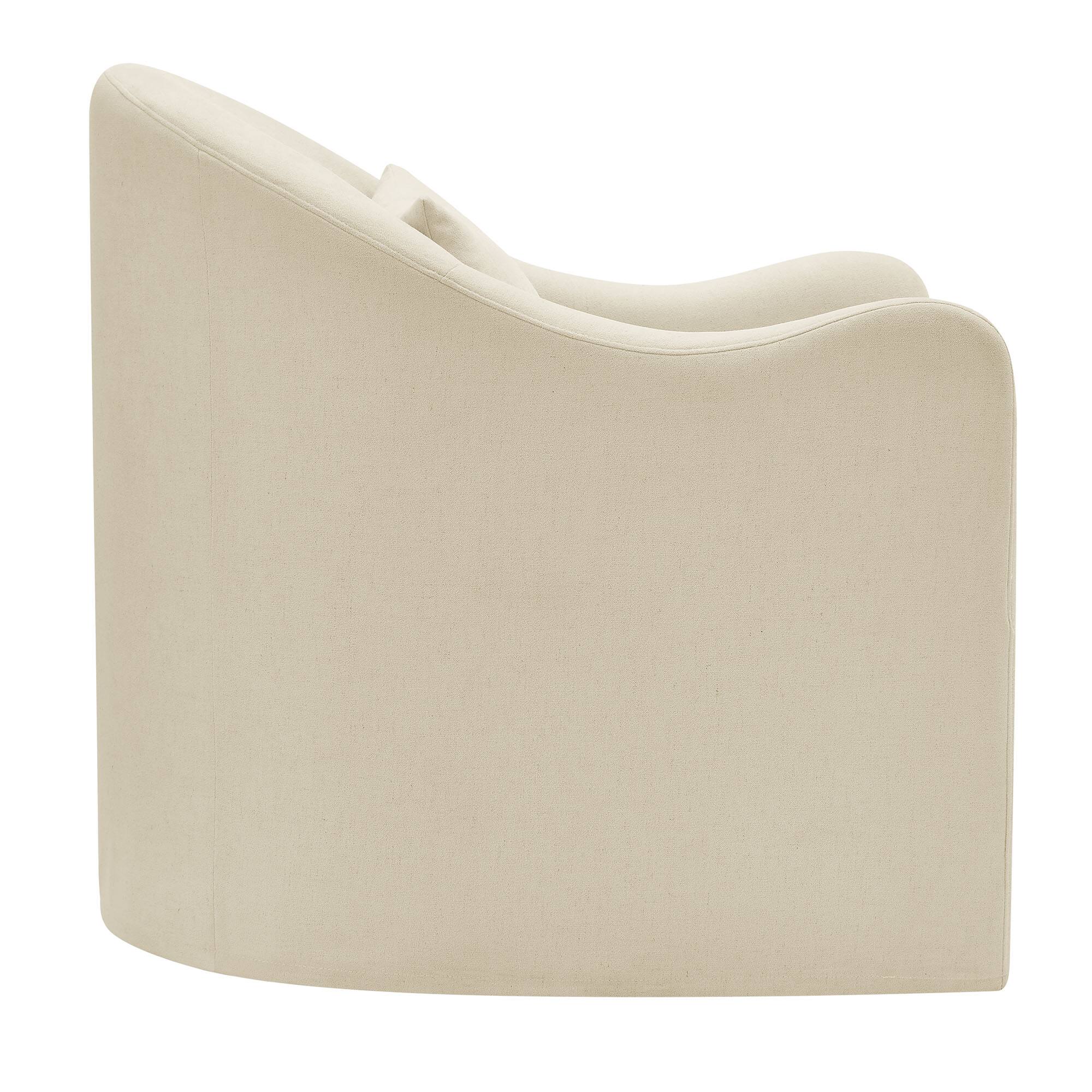 Alt View 2. Modway - Bardot Slipcovered Linen Blend Accent Chair by Modway - Linen.