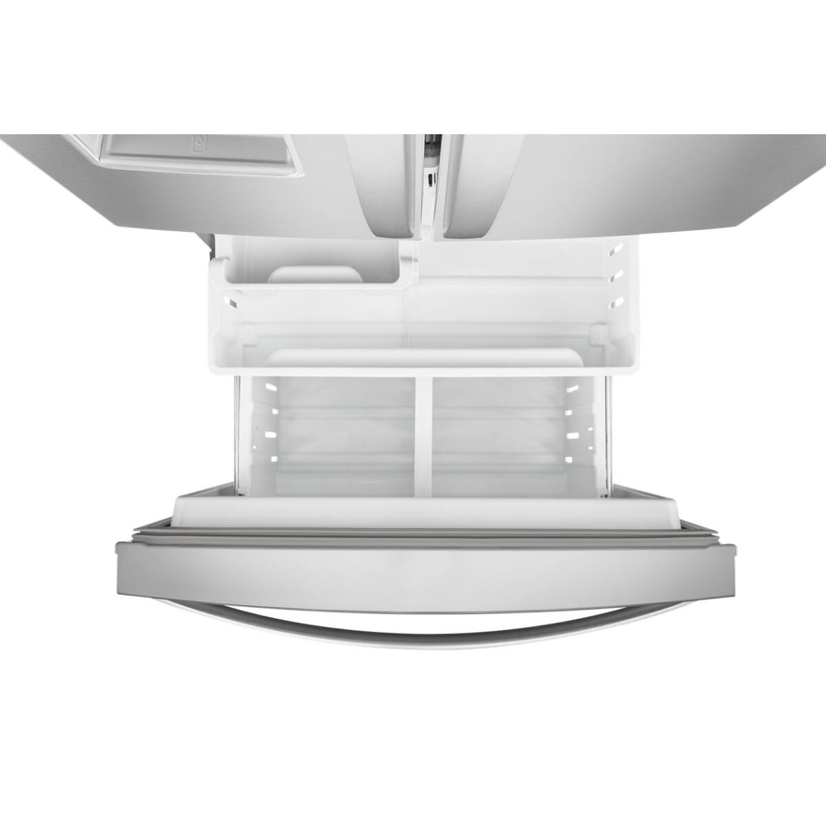 Alt View 10. Whirlpool - Whirlpool - 20 Cu.ft Wide French Door Refrigerator - Fingerprint Resistant Stainless Steel - Fingerprint Resistant Stainless Steel.