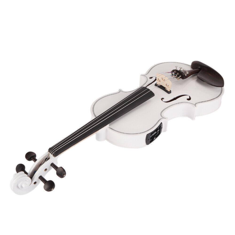 Left. Winado - 4/4 Violin Solid Wood, Full Size Acoustic Fiddle Set for Beginners & Adults,Starter Kit Includes Bow, Rosin, Bridge.
