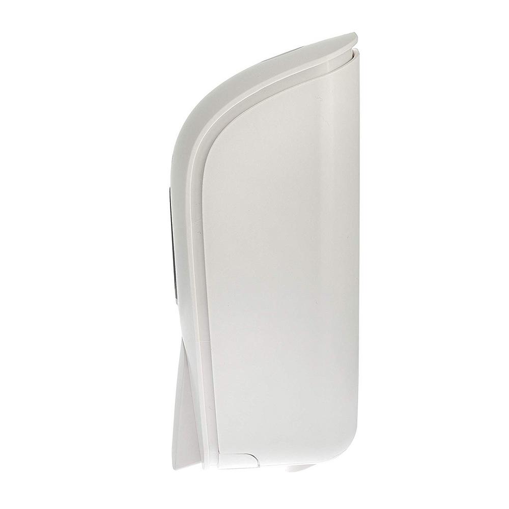 Left. Alpine Industries - 27 oz. Surface Mounted Hand Soap Dispenser - White.