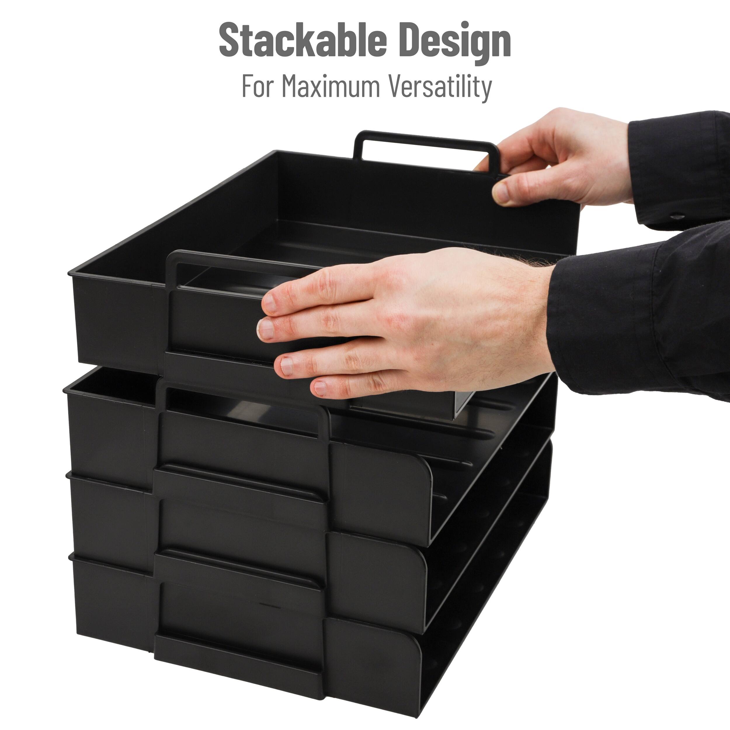 Stackable Design  
For Maximum Versatility