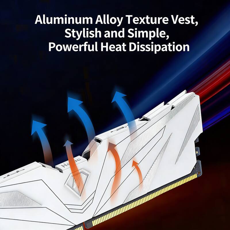 Aluminum Alloy Texture Vest, Stylish and Simple, Powerful Heat Dissipation