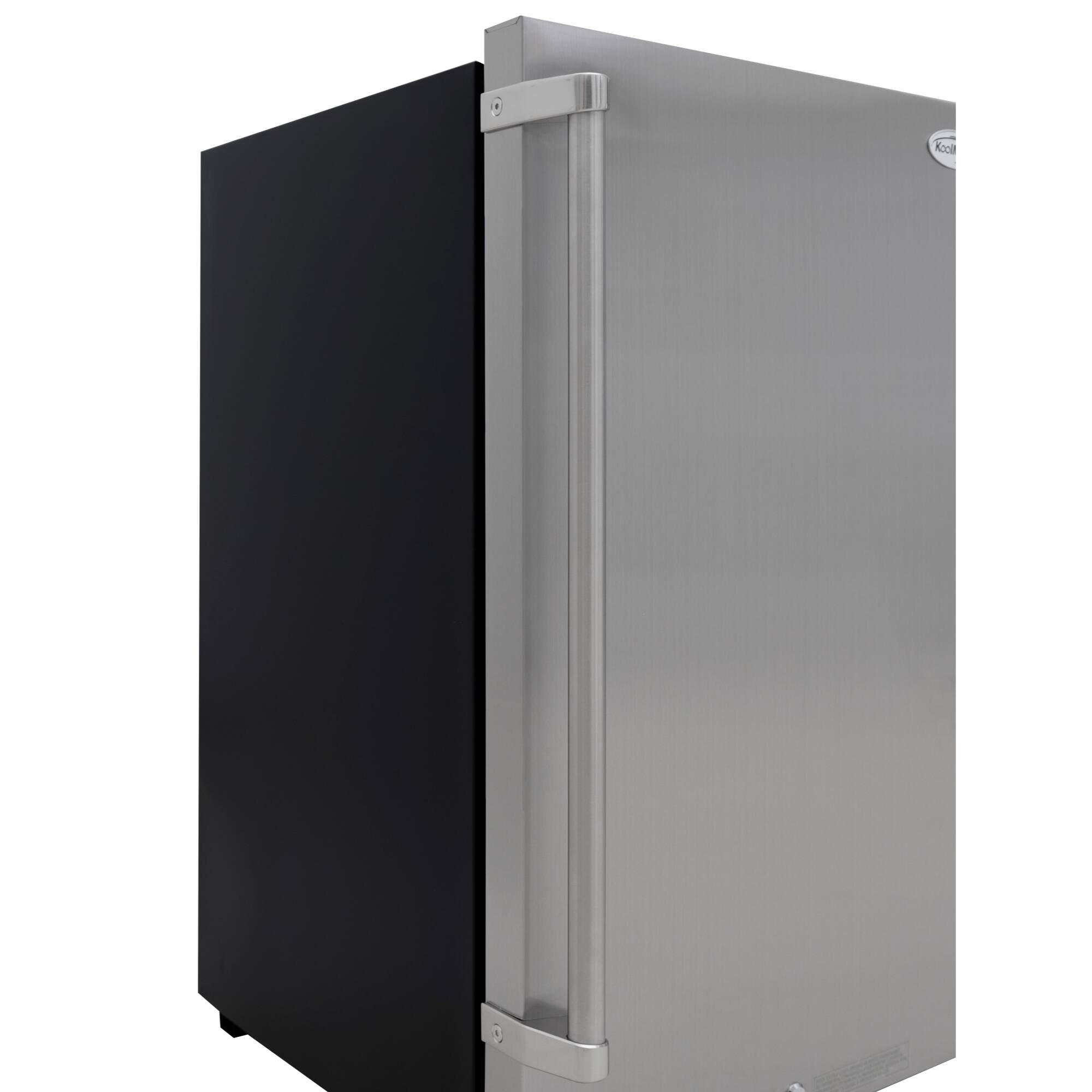 Alt View 3. Koolmore - 21 in. Outdoor Refrigerator with IPX 4 Rating and Glass Shelves 4.4 Cu. ft. in Stainless-Steel CSA Certified Energy Star - Stainless-Steel.