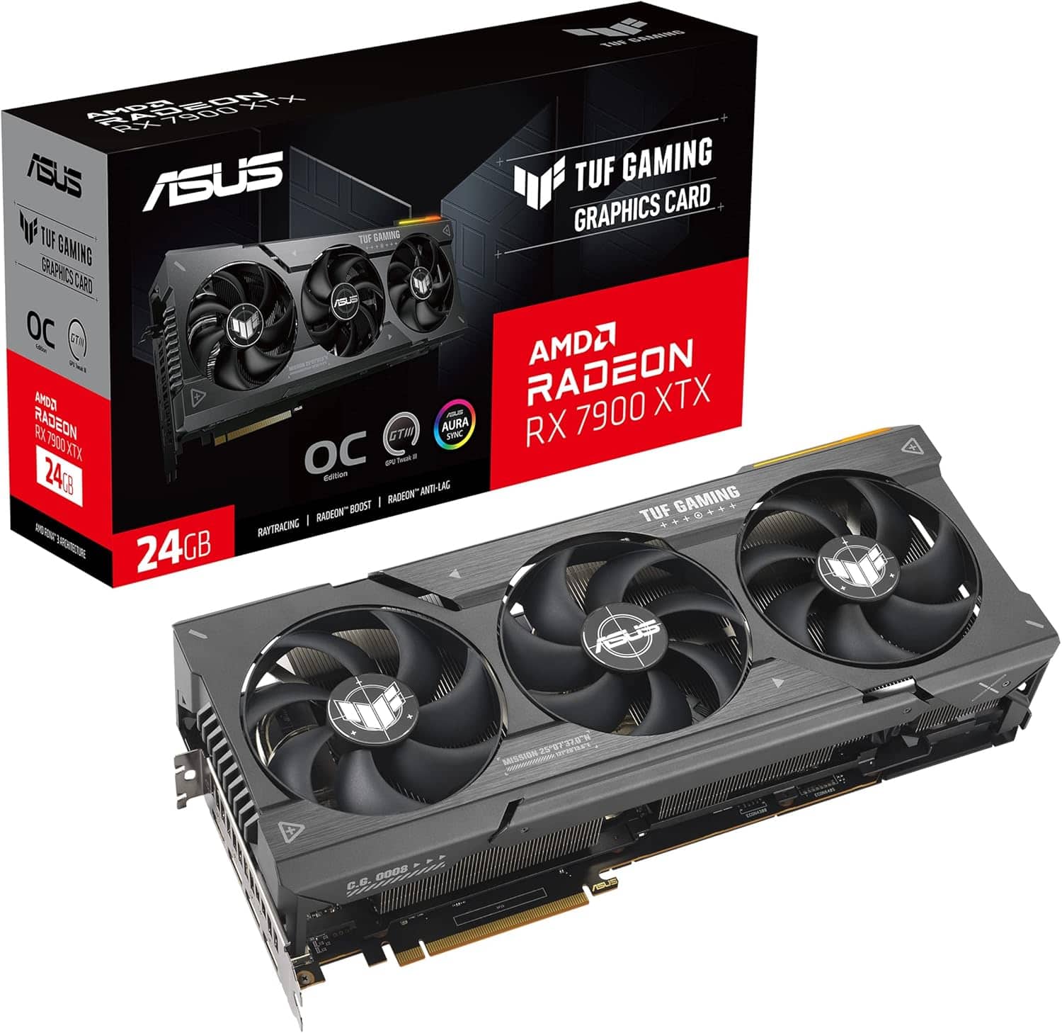 ASUS TUF RX7900XTX OC 24GB GDDR6