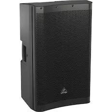 Front. Behringer - Behringer DR115DSP Active 1400W 15" PA Speaker System with DSP and 2-Channel Mixer.