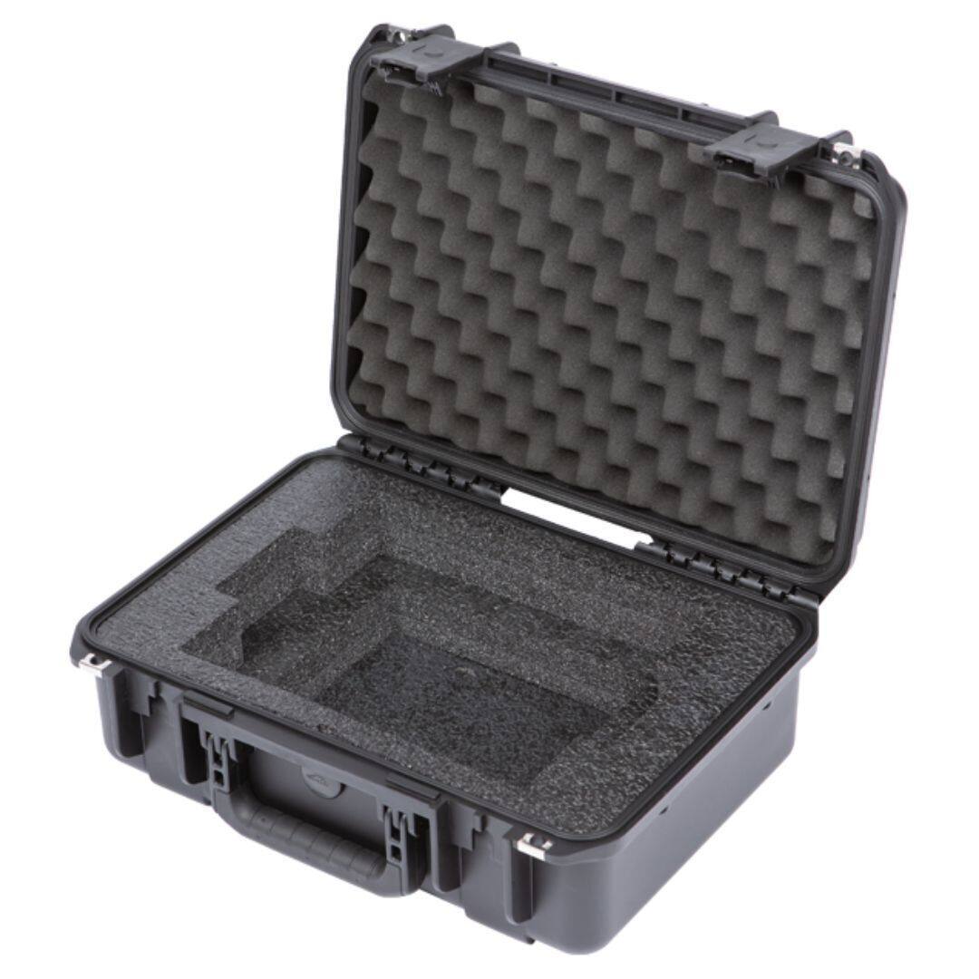 Left. SKB - SKB Cases iSeries 1711-6 Case for Zoom PodTrak P8 Podcast Mixer and Accessory.