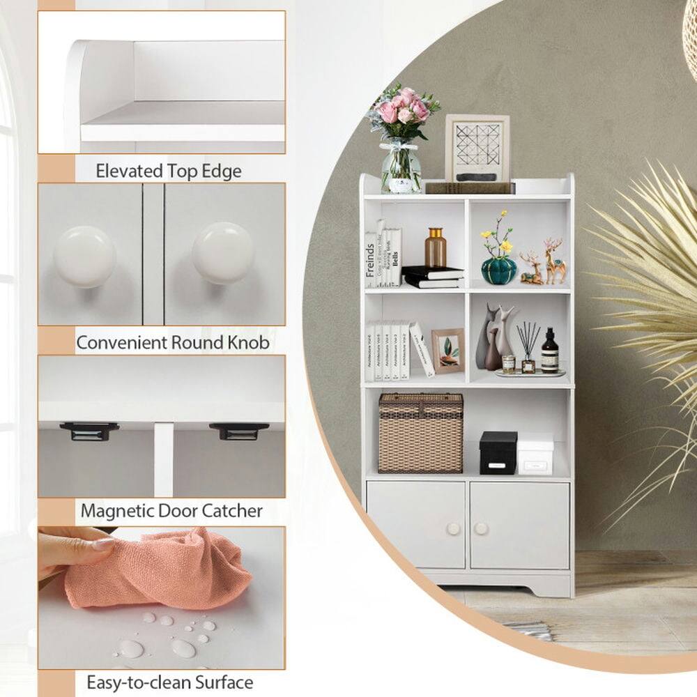 Elevated Top Edge  
Convenient Round Knob  
Magnetic Door Catcher  
Easy-to-clean Surface