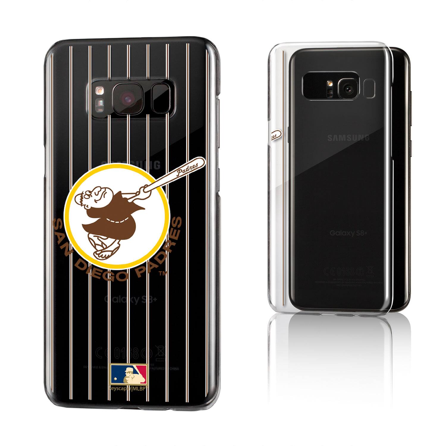 SAMSUNG  
Galaxy S8+  

SAN DIEGO PADRES  
THE PADRES  

C 0180X  
eyscap  
MLBP