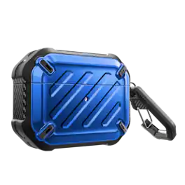 SUPCASE - Apple AirPods Pro 1 & 2 Unicorn Beetle PRO Rugged Case Waterproof Case - Metallic Blue