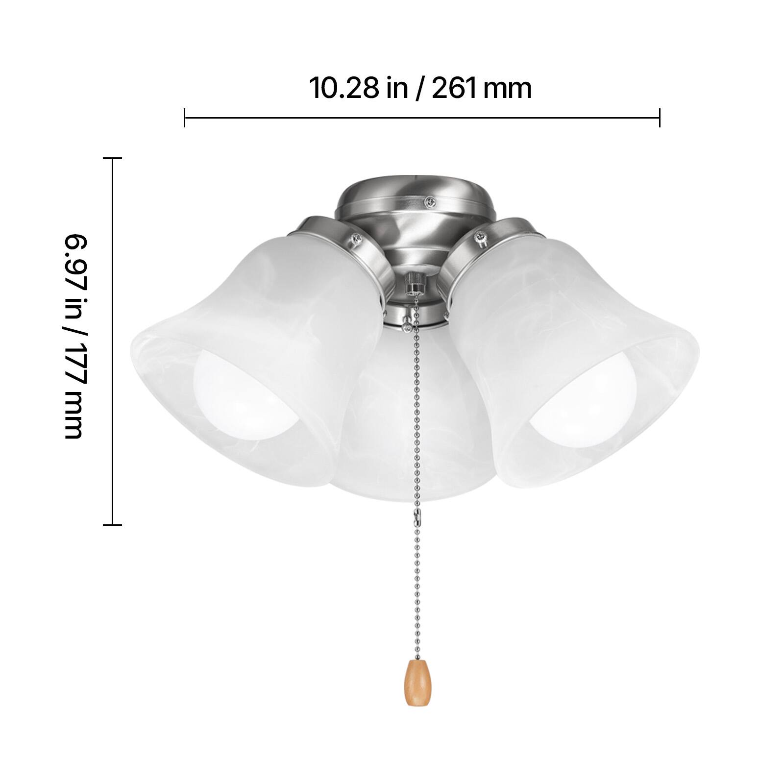 10.28 in / 261 mm  
6.97 in / 177 mm