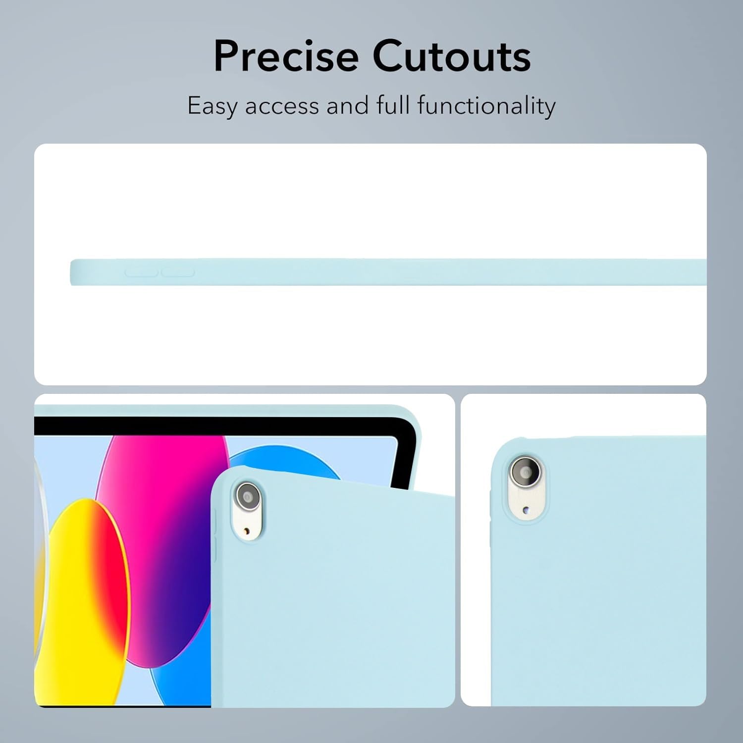 Precise Cutouts  
Easy access and full functionality