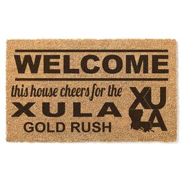 Jardine - Xavier University of Louisiana Gold Rush 18" x 30" Welcome Doormat - Brown