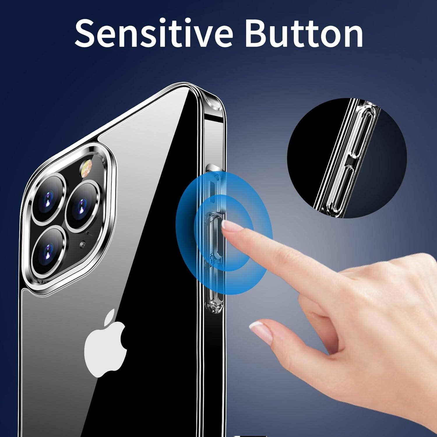 Entronix Case Compatible with iPhone 14 Pro Max [Hard Back] Thick