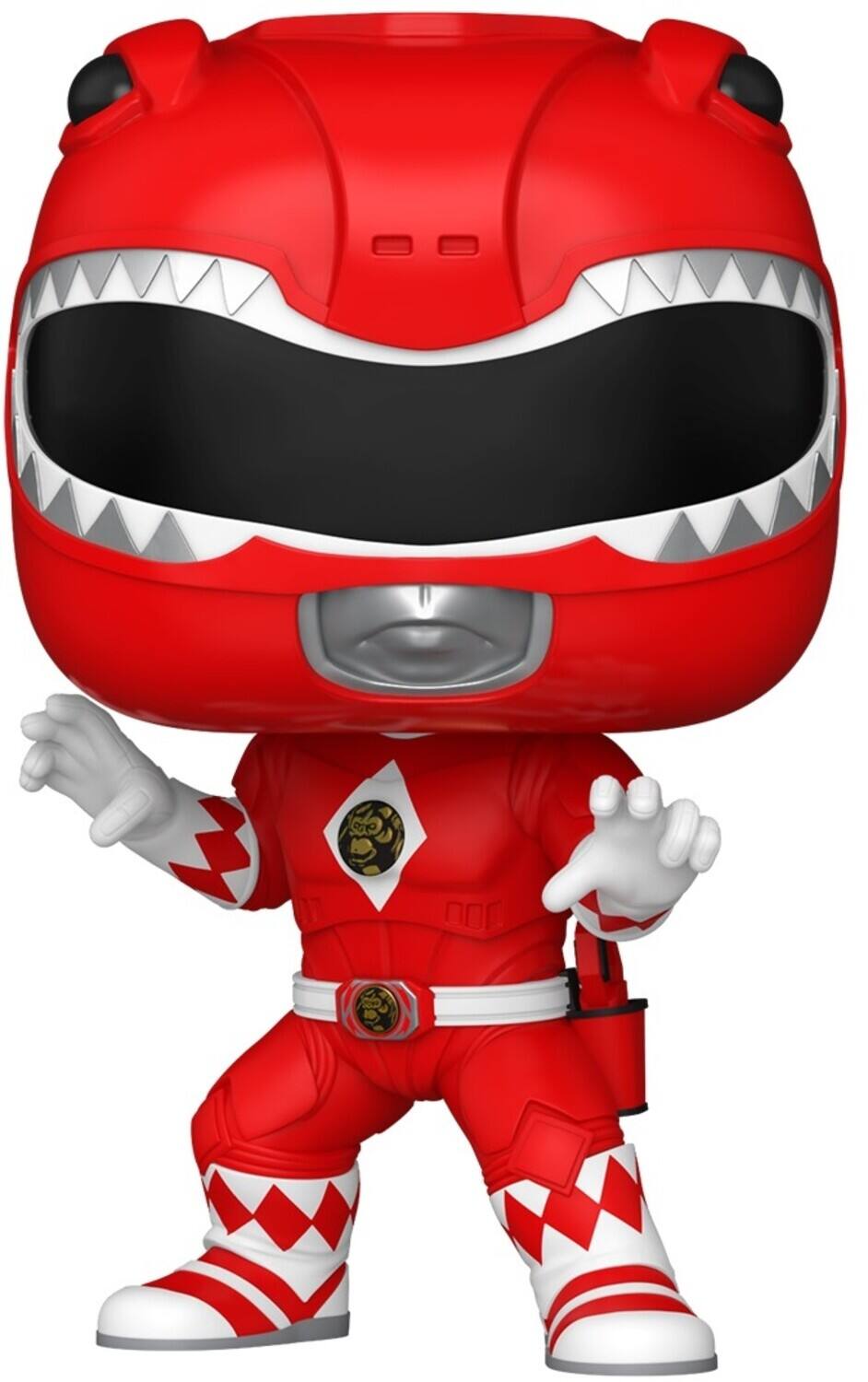 Funko POP! Movies: Mighty Morphin Power Rangers Movie - Red Ranger - Collectibles