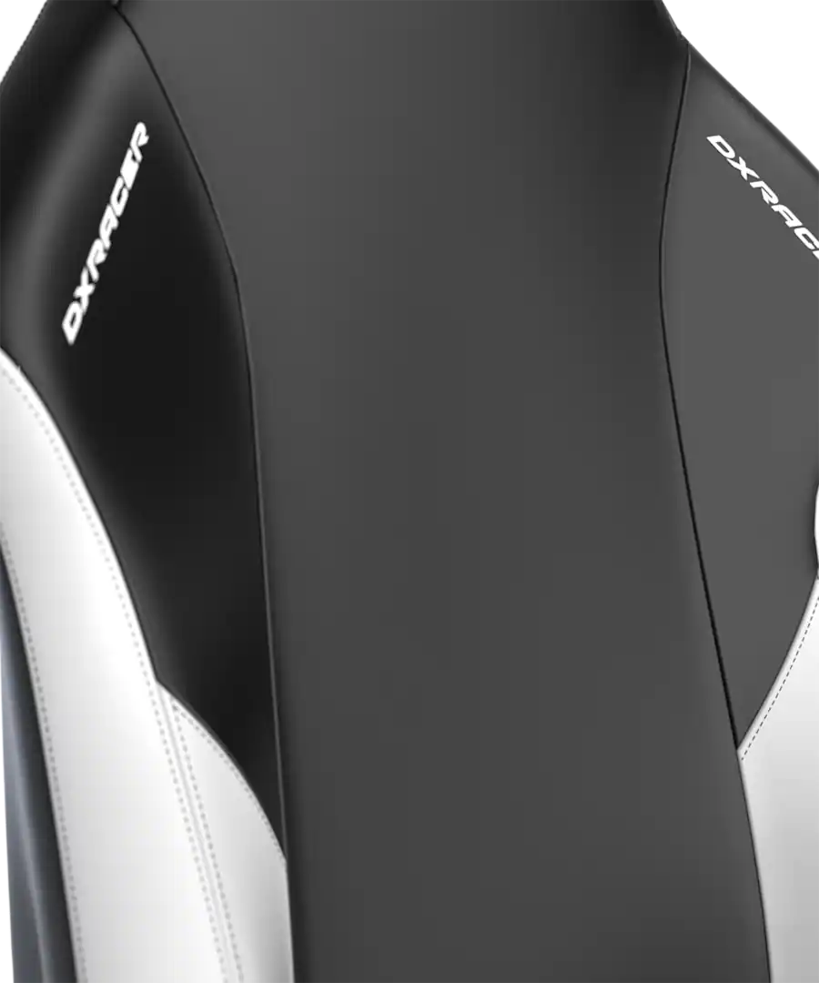 Dl Racing Gaming Chair DXRacer Drifting Series Gaming Chair – Black & White, Ergonomic Racing ...