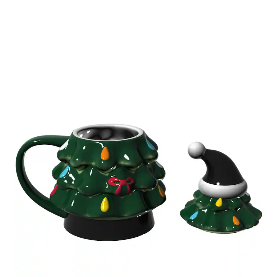 Evergreen Enterprises Las Vegas Raiders 14oz. Christmas Tree Mug With ...