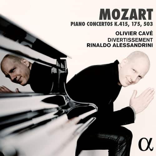 Mozart / Cave / Alessandrdini - Mozart: Piano Concertos K415 175 503  - COMPACT DISCS