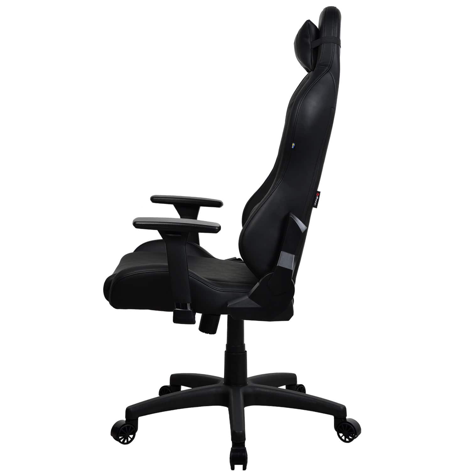 Alt View 11. Arozzi - Torretta Soft PU Gaming Chair - Pure Black.