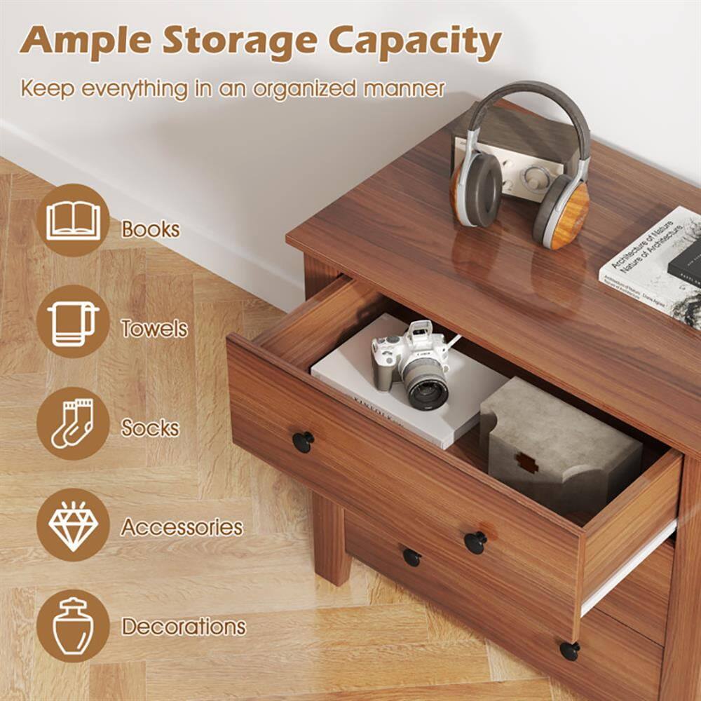 Ample Storage Capacity  
Keep everything in an organized manner  
Books  
Towels  
Socks  
Accessories  
Decorations