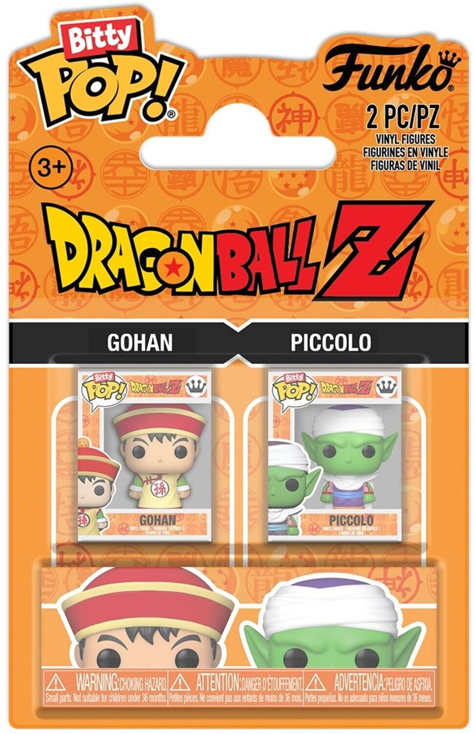 Funko Bitty POP: Dragon Ball Z 2-Pack - Gohan & Piccolo - COLLECTIBLES