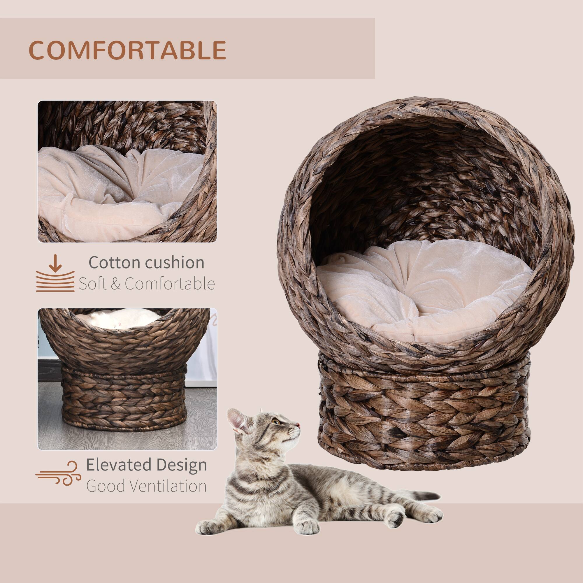 COMFORTABLE

Cotton cushion  
Soft & Comfortable

Elevated Design  
Good Ventilation
