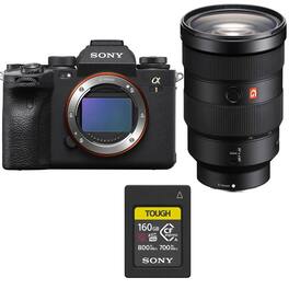 Bundle - Sony - Alpha 1 Camera with FE 24-70mm f/2.8 GM Lens, w/240GB CFexpress Card
