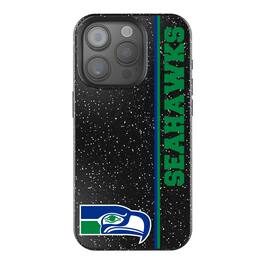 Keyscaper - NFL - Seattle Seahawks Throwback Logo iPhone Bling Case - 15 - Black
