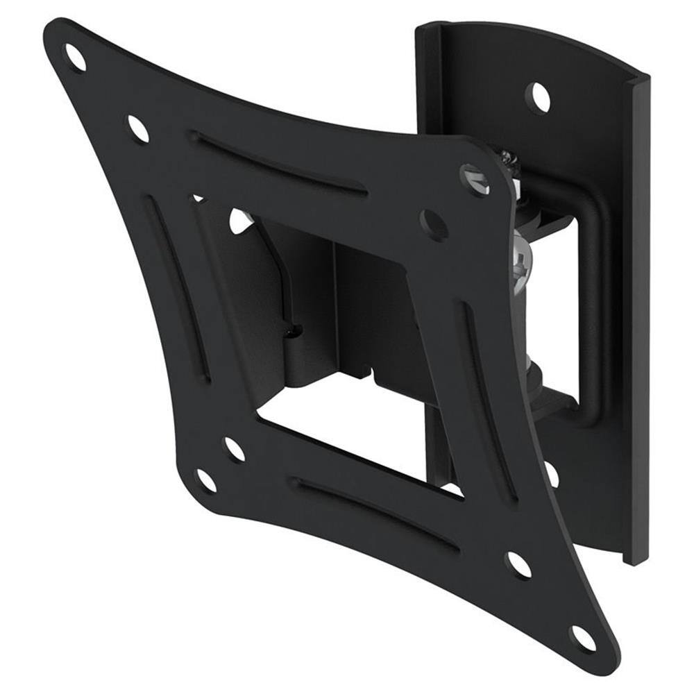 Angle. AVF - Steel Tilt and Turn Monitor Wall Mount for 13" to 27" Screens - Black.