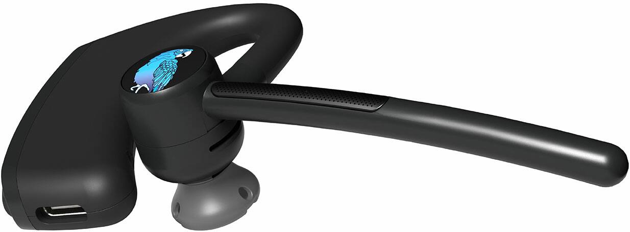 Back. BlueParrott - M500-XT Wireless Bluetooth Mono Headset with 93% Noise-Cancelling Microphone and Lightweight Design - Black.