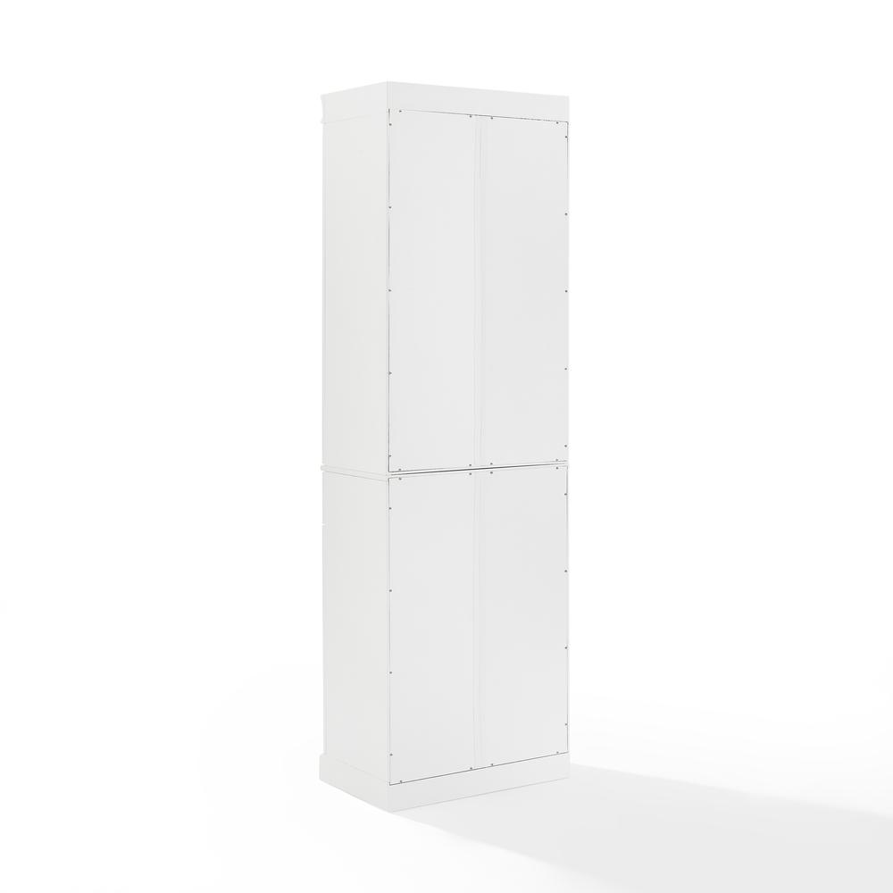 Alt View 2. Crosley Furniture - Stanton Kitchen Storage Pantry Cabinet - White.
