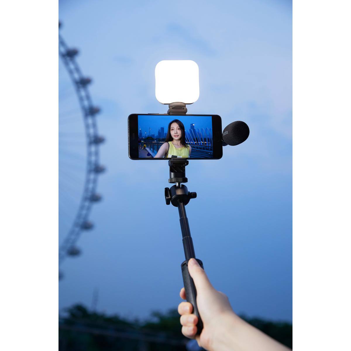 Alt View 9. Godox - Godox VK2-AX Vlogging Kit For Mobile Devices with 3.5mm Ports.
