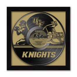 Sporticulture - UCF Knights Framed 13" x 13" Vinyl Record Art Print - Beige