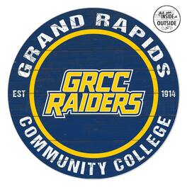 Jardine - Grand Rapids Raiders 20'' x 20'' Indoor/Outdoor Circle Sign - Navy